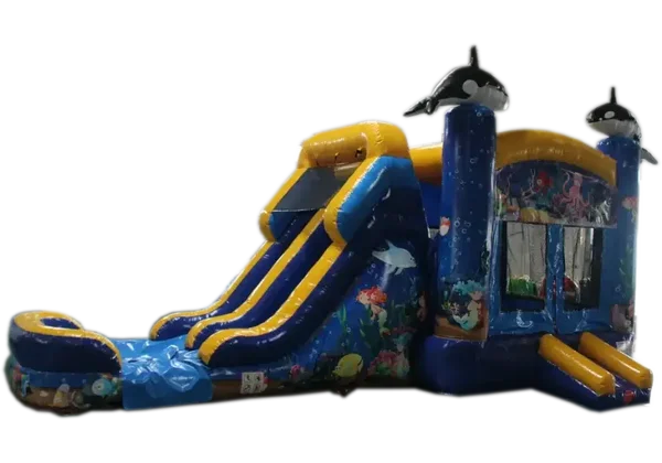 28’ wet and dry bounce and slide