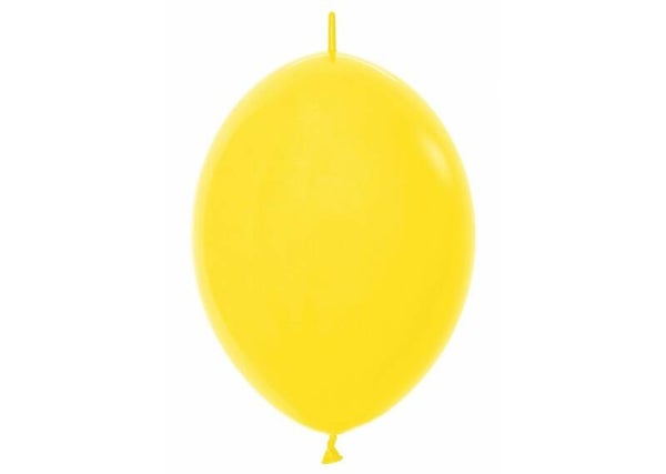 Link-O-Loon Yellow 10 stuks