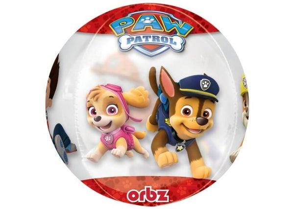 Paw Patrol Orbz Folie ballon