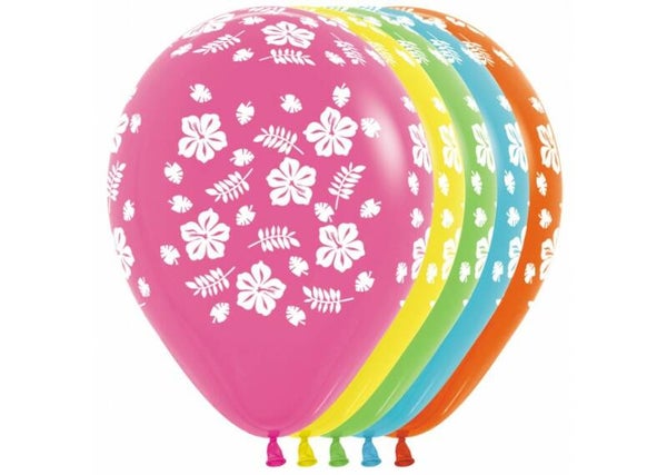 Ballon assorti hawaii