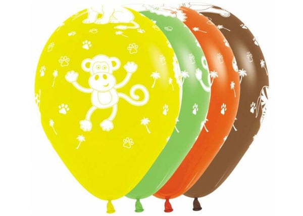 Ballonnen assorti jungle