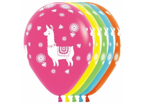 Ballon lama assorti