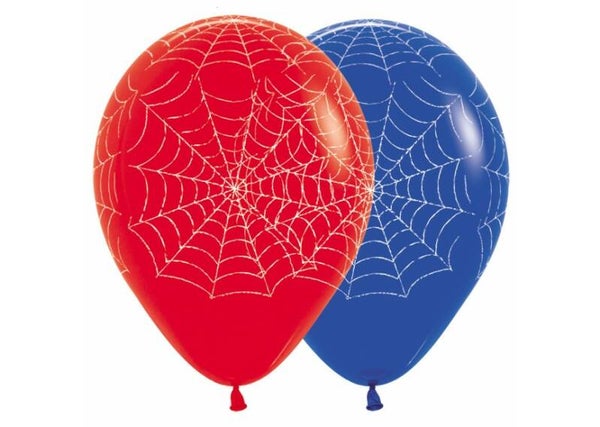 Ballon spiderweb assorti