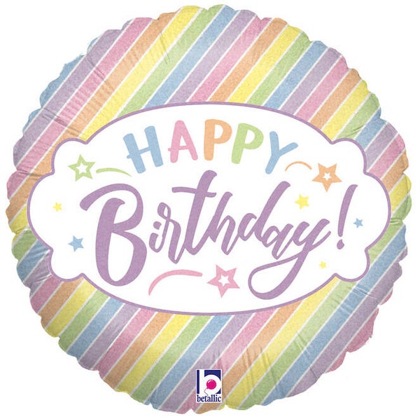 Happy Birthday folieballon