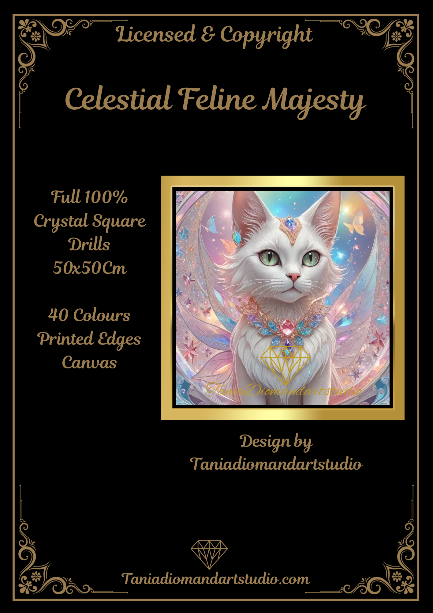 Celestial Feline Majesty