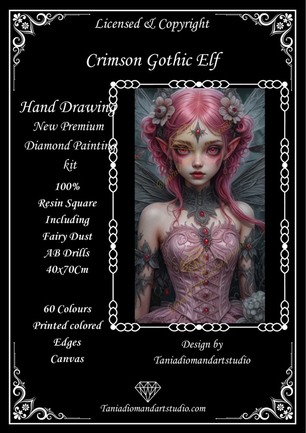 Crimson Gothic Elf