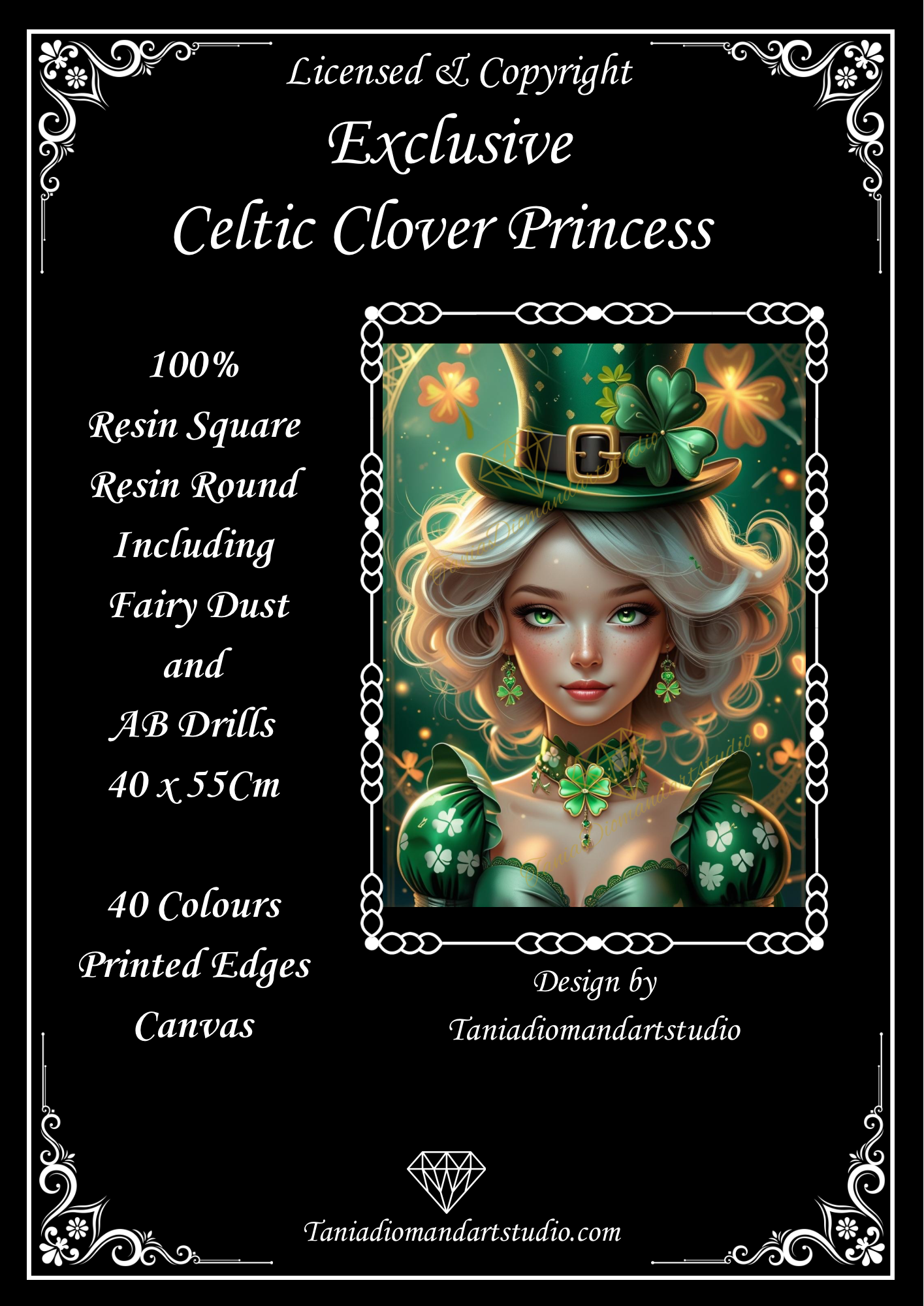 Celtic Clover Princess
