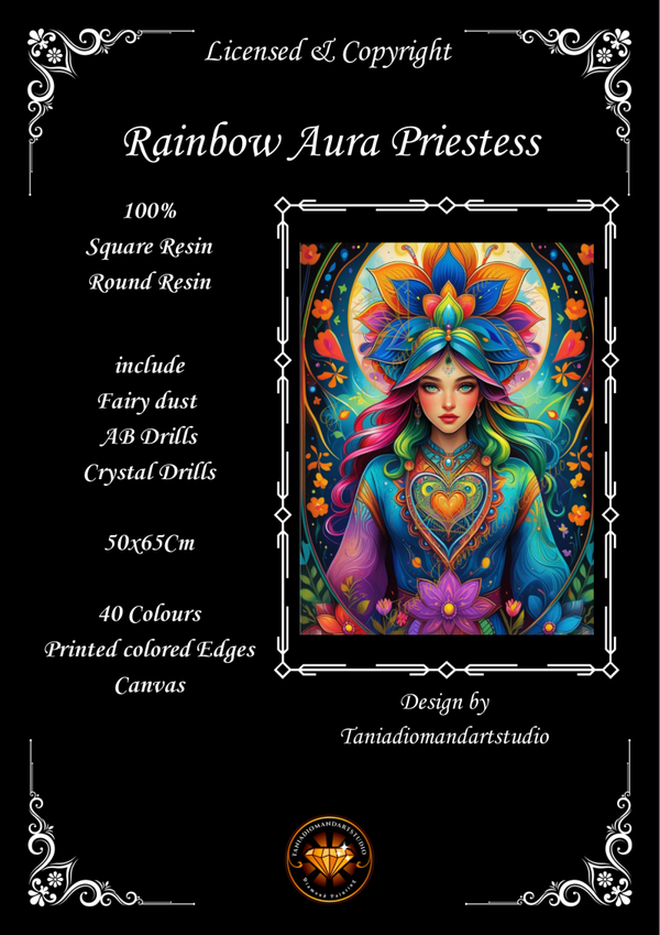 Rainbow Aura Priestess