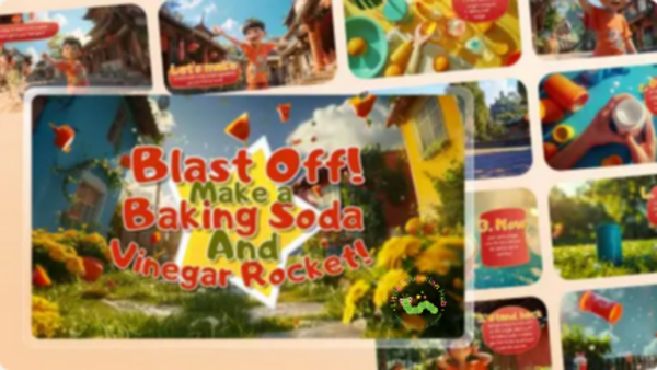Mini Rocket Science: Launching with Baking Soda & Vinegar