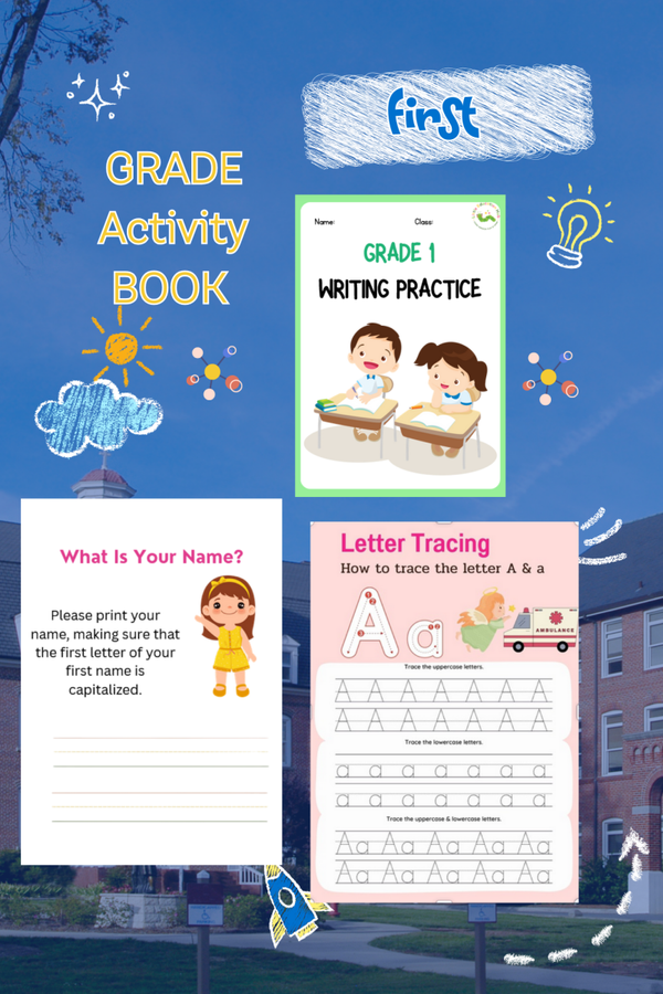 First Grade Activity Book