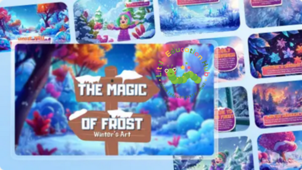 The Magic of Frost: Winter’s Art – Instant Download Video for Children
