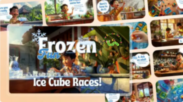 Ice Cube Races! – Melt & Learn Instant Science Video
