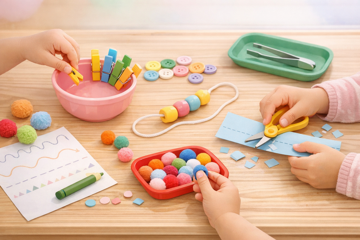 10 Easy Fine Motor Activities You Can Set Up in Minutes / Shop | Little ...
