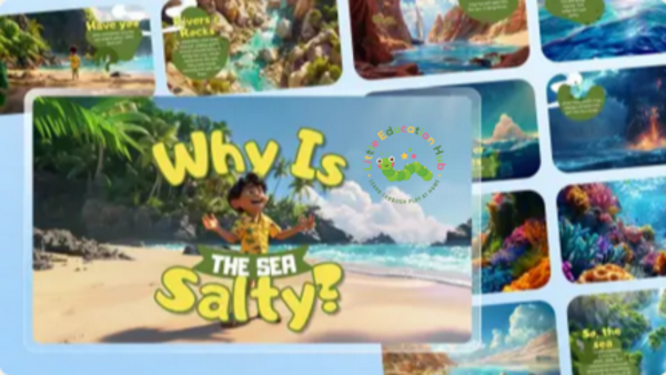 Why Is the Sea Salty? A Science Adventure – Instant Download Video for Children
