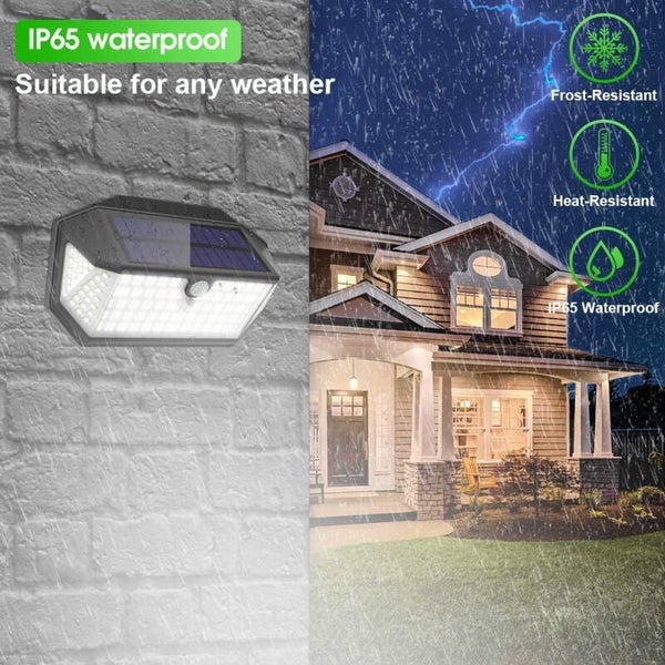 Solar 266 LED Außen lampe PI Solar Bewegungs sensor Licht, Dauer, Bewegung
