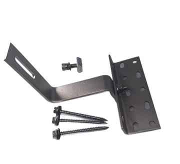Edelstahl 1.4301  Dachhaken set 2x verstellbar 145mm