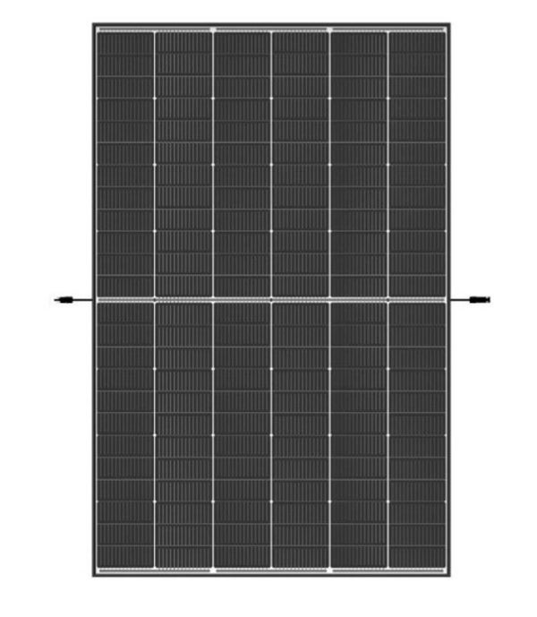 Trina TSM-495NEG18R.28 | Black frame monokristallines Solarmodul,half cut