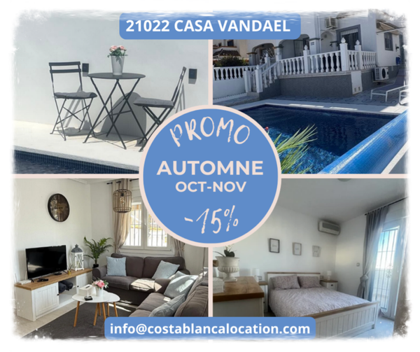 21022 – Casa VANDAEL (La Florida) - Complètement rénovée - Piscine privée !