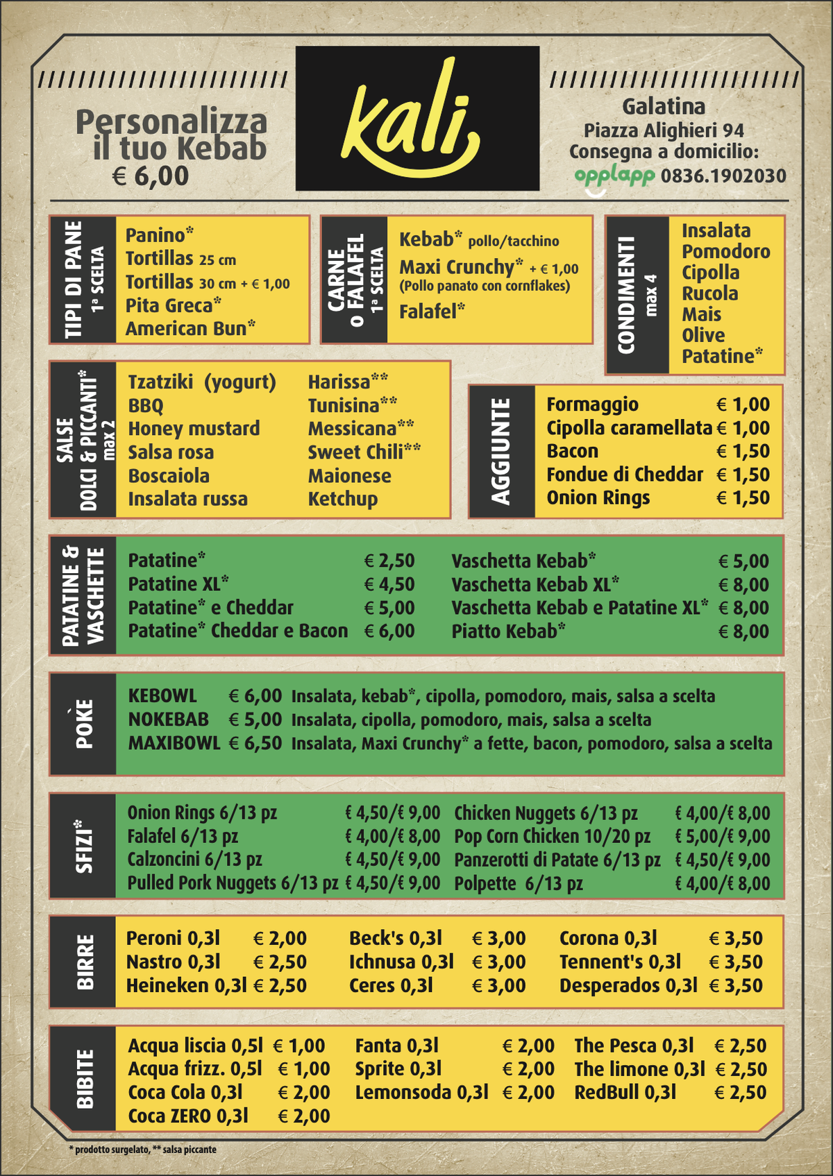 Kalis Menu.pdf Menu | Kali Kebab