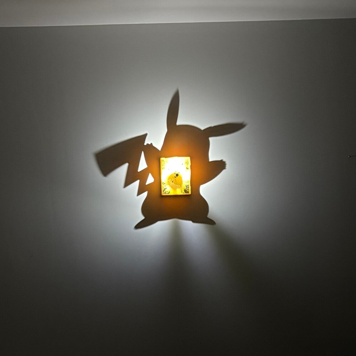 Shadow lamp Pikachu