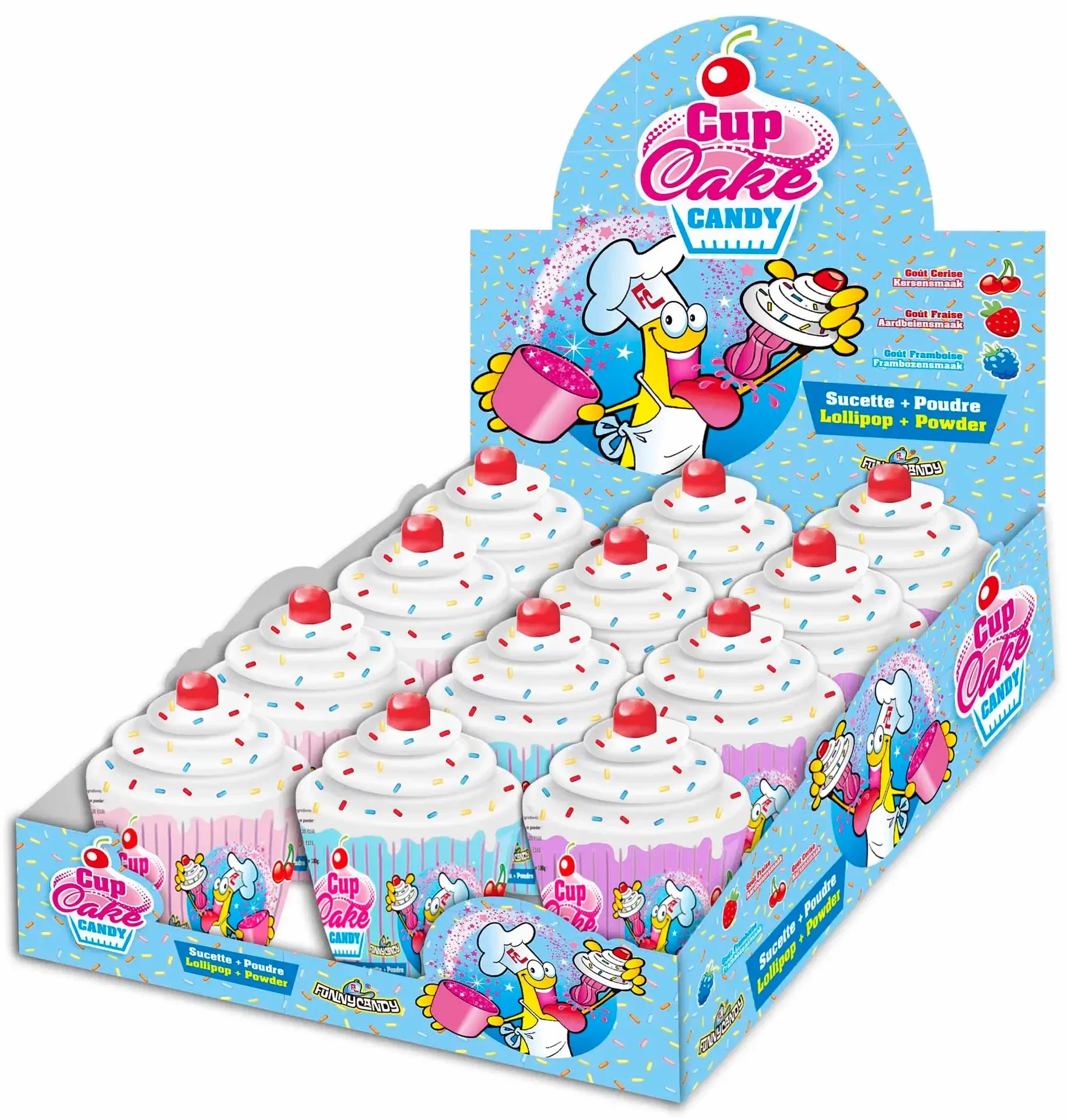 Funny Candy Cupcake Dip&Lick 40g