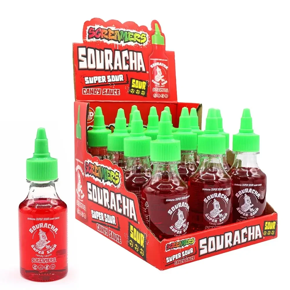 Zed Candy Screamers Souracha Super Sour Candy Sauce Vegan 90ml