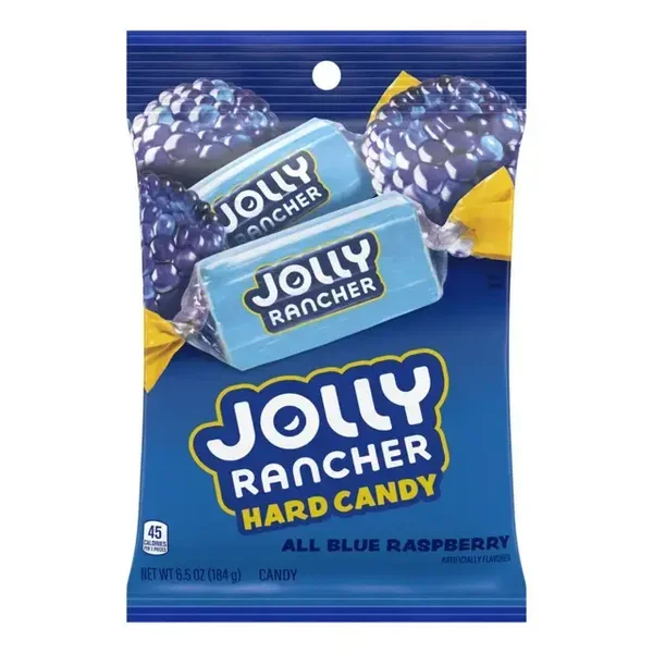 Jolly Rancher Hard Candy Blue Rasberry Peg Bag 184g