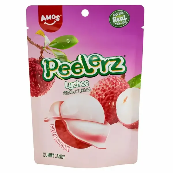 Amos Peelerz Gummy Lychee 65g