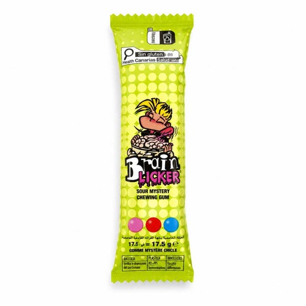 Brain Licker Sour Mystery Chewing Gum 17,5g