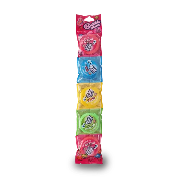 Pop Pop Bubblegum Roll 5-Pack 90g