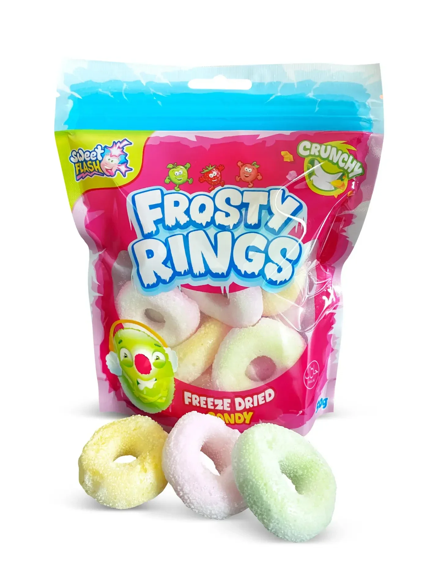 Sweet Flash Frosty Rings 50g