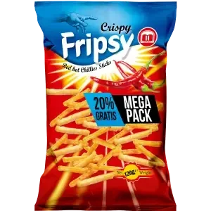 Fripsy Red Hot Chillies Sticks 120g
