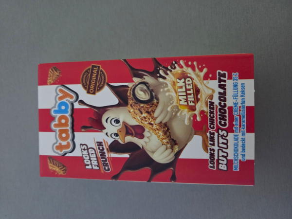 Tabby Chicken Chocolate 50g