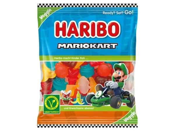 Haribo Mario Kart Veggie Limited Edition 160g
