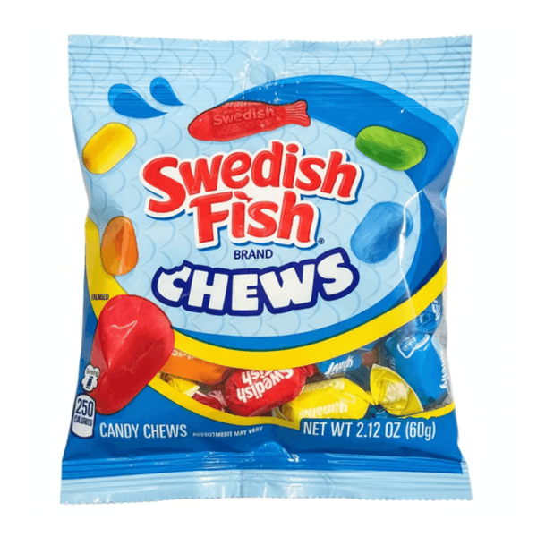 Swedish Fish Chews Assorted 60g