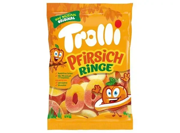 Trolli Peach Rings 150g