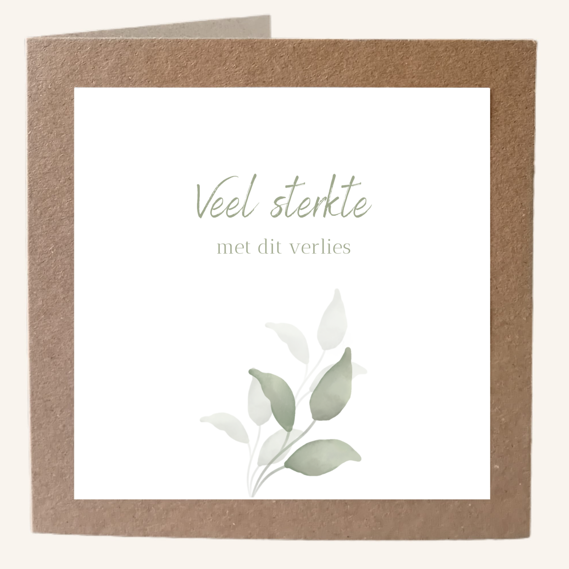 Veel sterkte - takje