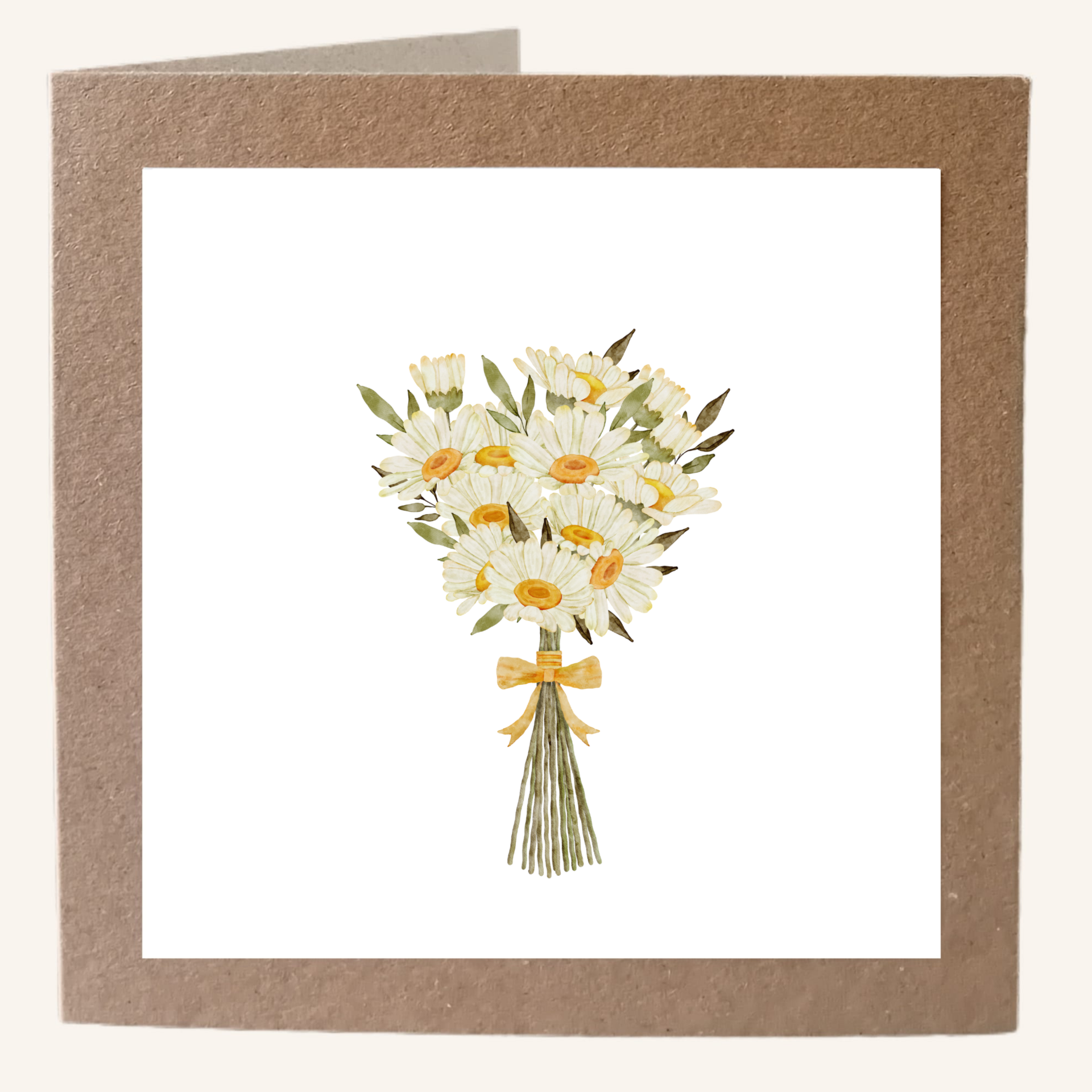 Bos wit gele bloemen