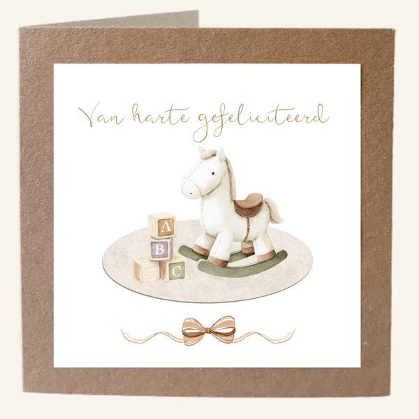 Hobbelpaard - Hart. Gef.