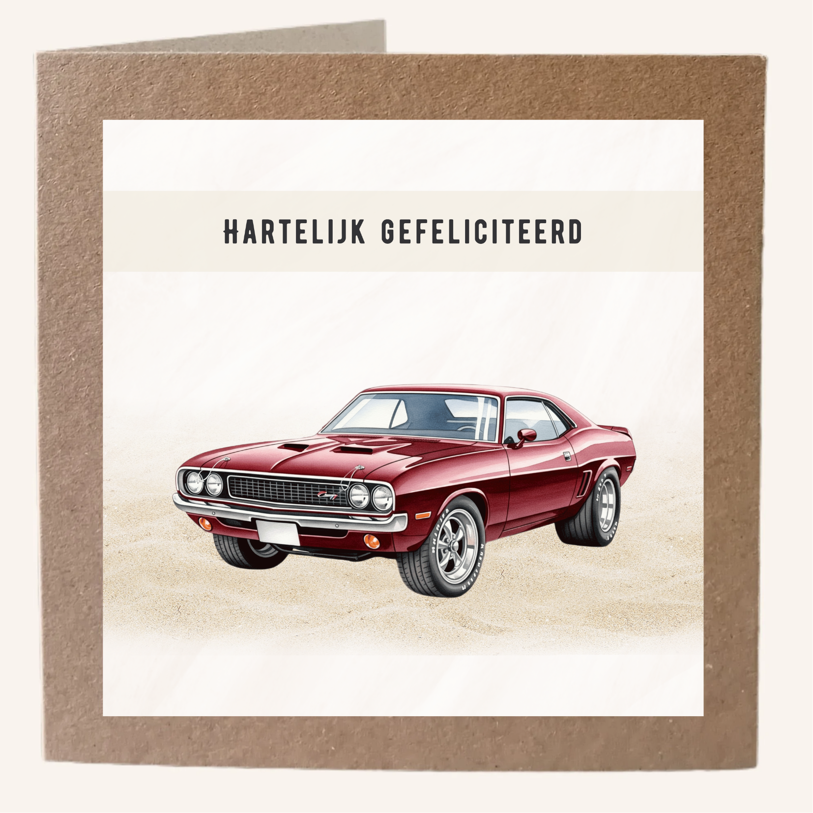 Auto bordeaux - Hart. Gef.