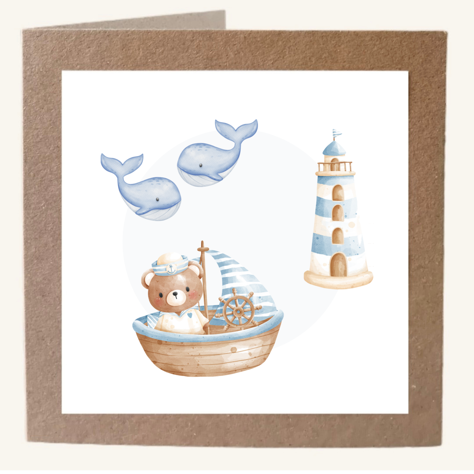 Bootje vuurtoren vissen