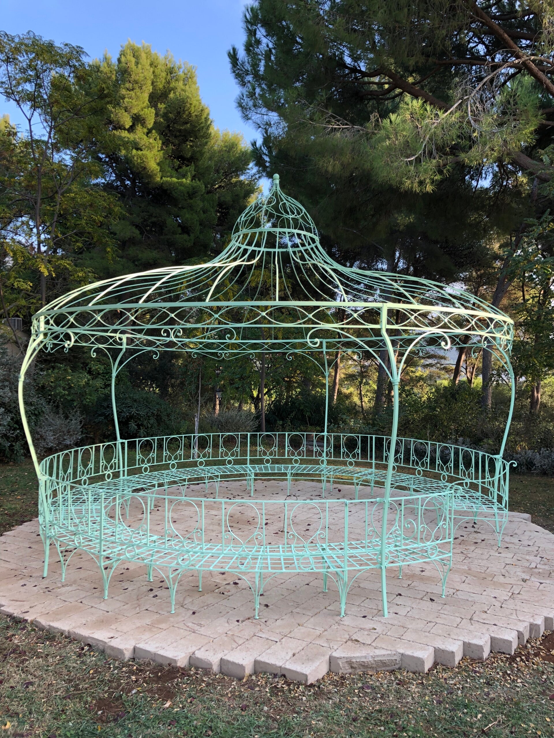 Gazebo rotondo 3,60 mt