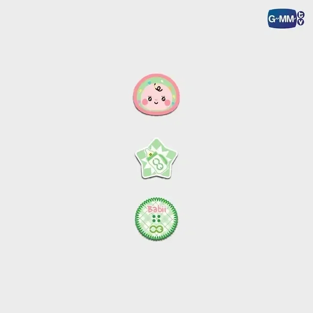 Babii button cover set