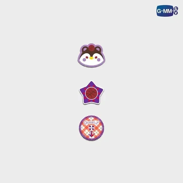 Guinzly button cover set