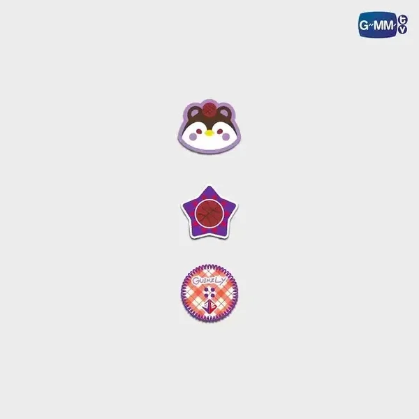 Guinzly button cover set