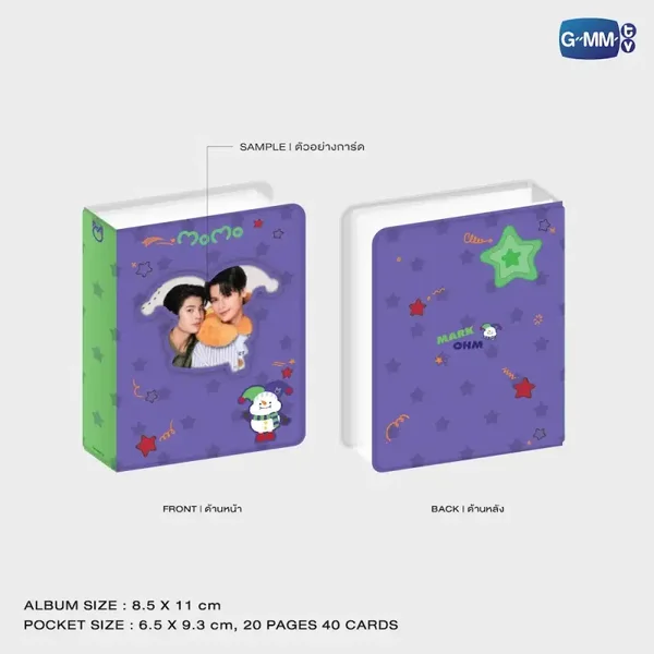 Momo Character Collectible card album
