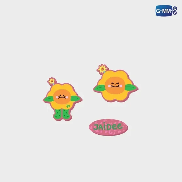 Jaidee Rubber Charm Set