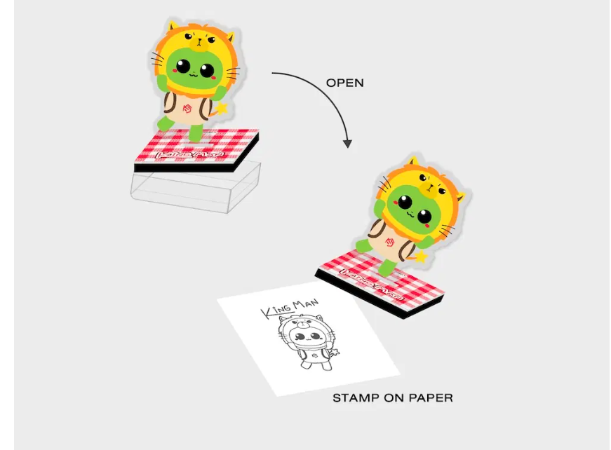 FANDOM CHARACTER STEMPEL