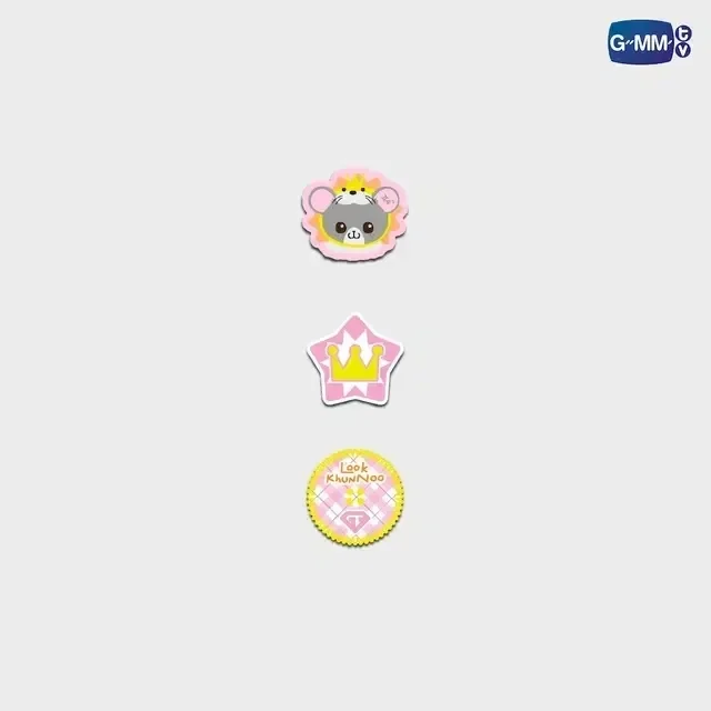 Look Khunnoo button cover set