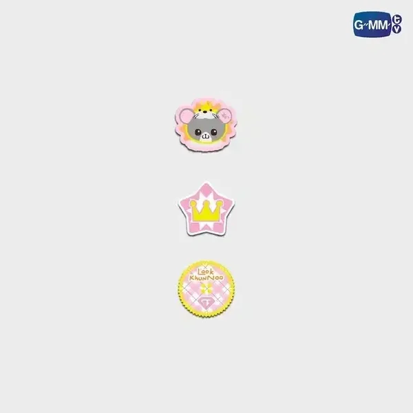 Look Khunnoo button cover set